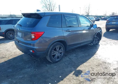 2020 Honda Passport Awd Ex-L from USA, damaged, VIN 5FNYF8H50LB010341